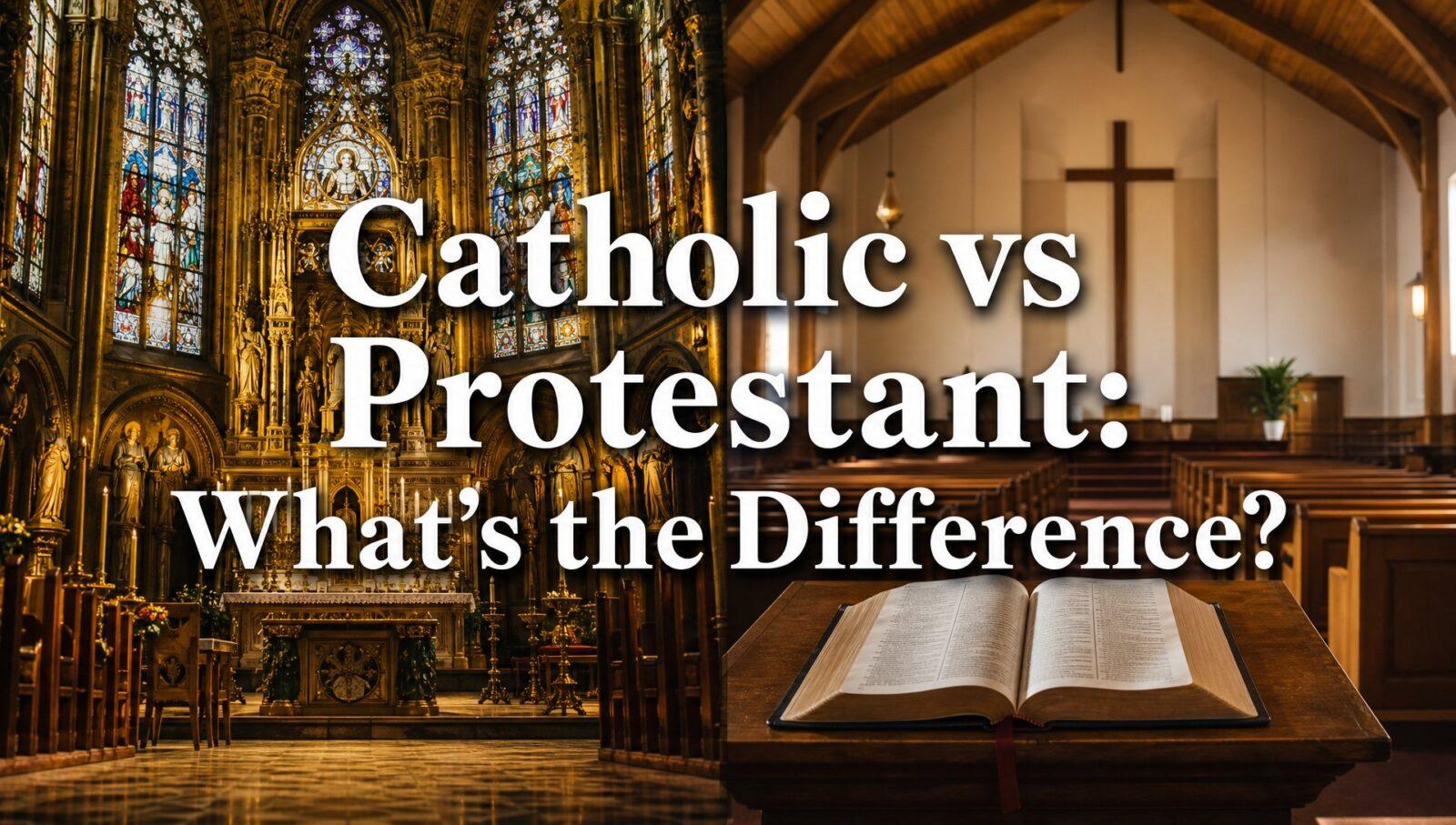 Catholic vs Protestant