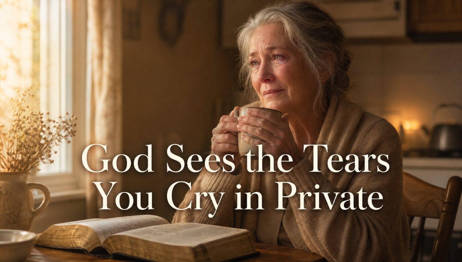 God Sees the Tears You Cry in Private