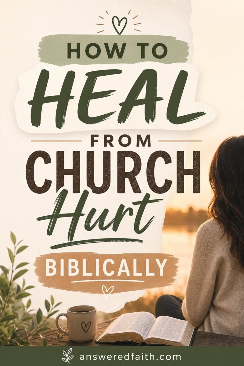 How to Heal From Church Hurt Biblically
