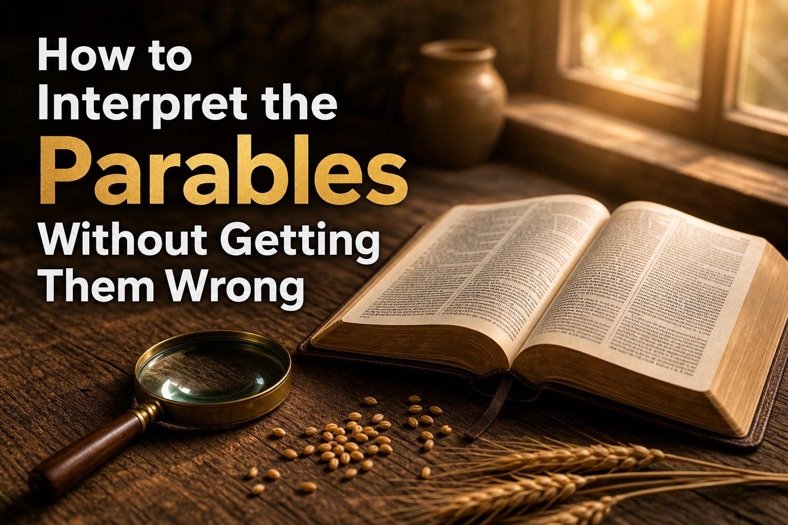 How to Interpret the Parables Without Getting Them Wrong