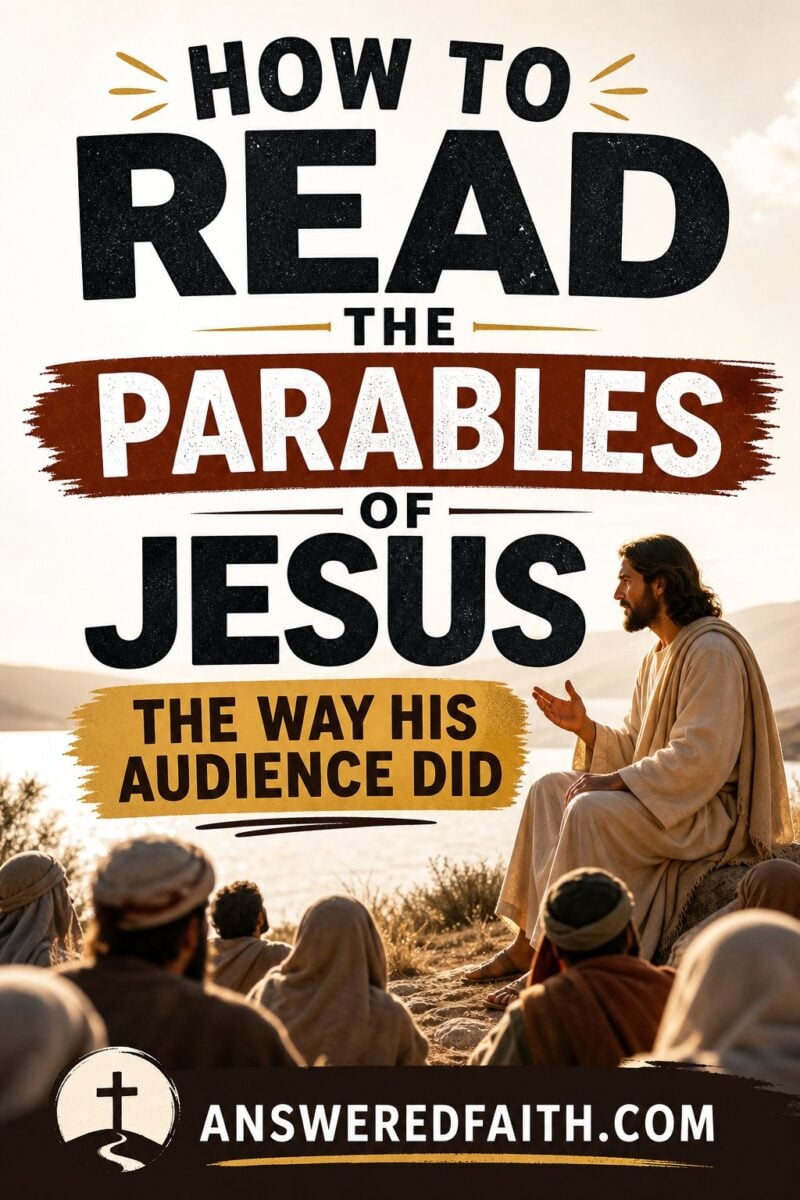 How to Read the Parables of Jesus the Way His Audience Did