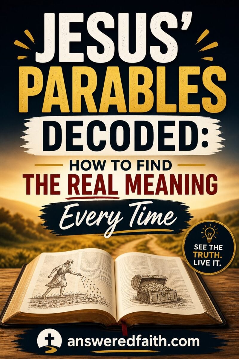 Jesus' Parables Decoded How to Find the Real Meaning Every Time
