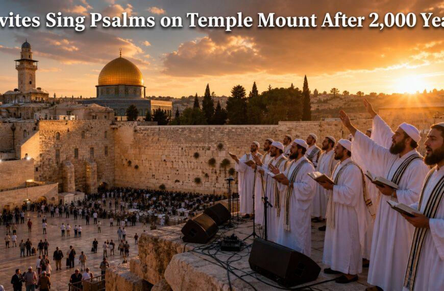 Levites Sing Psalms on Temple Mount