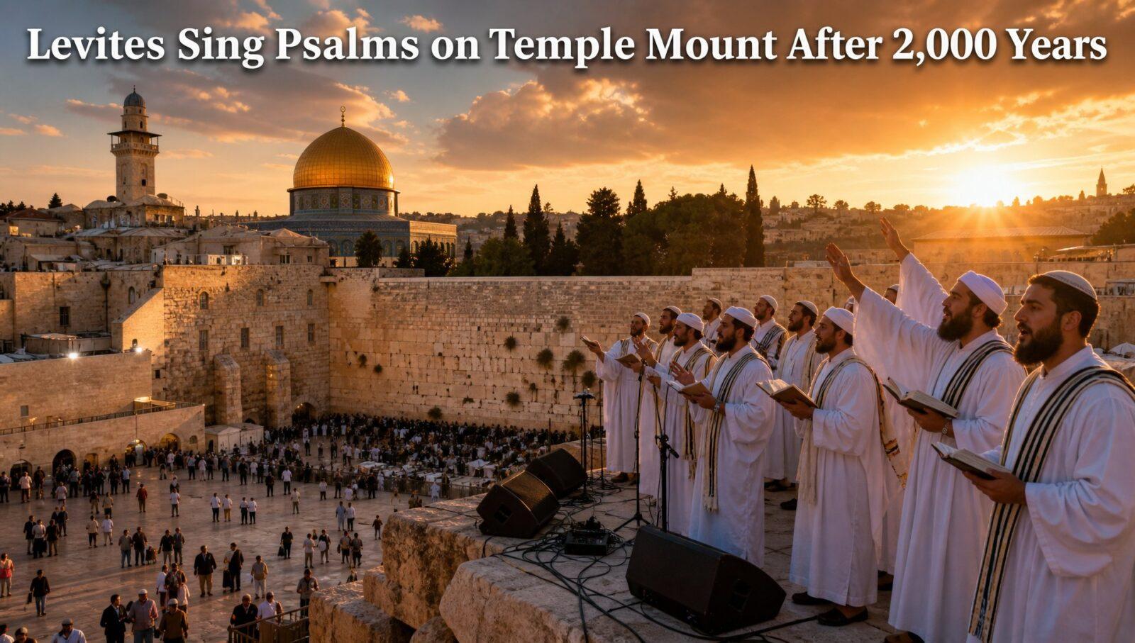 Levites Sing Psalms on Temple Mount