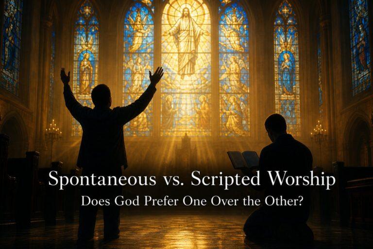 Spontaneous vs. Scripted Worship: Does God Prefer One Over the Other?