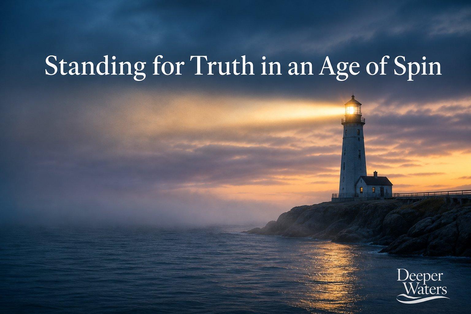 Standing for Truth in an Age of Spin