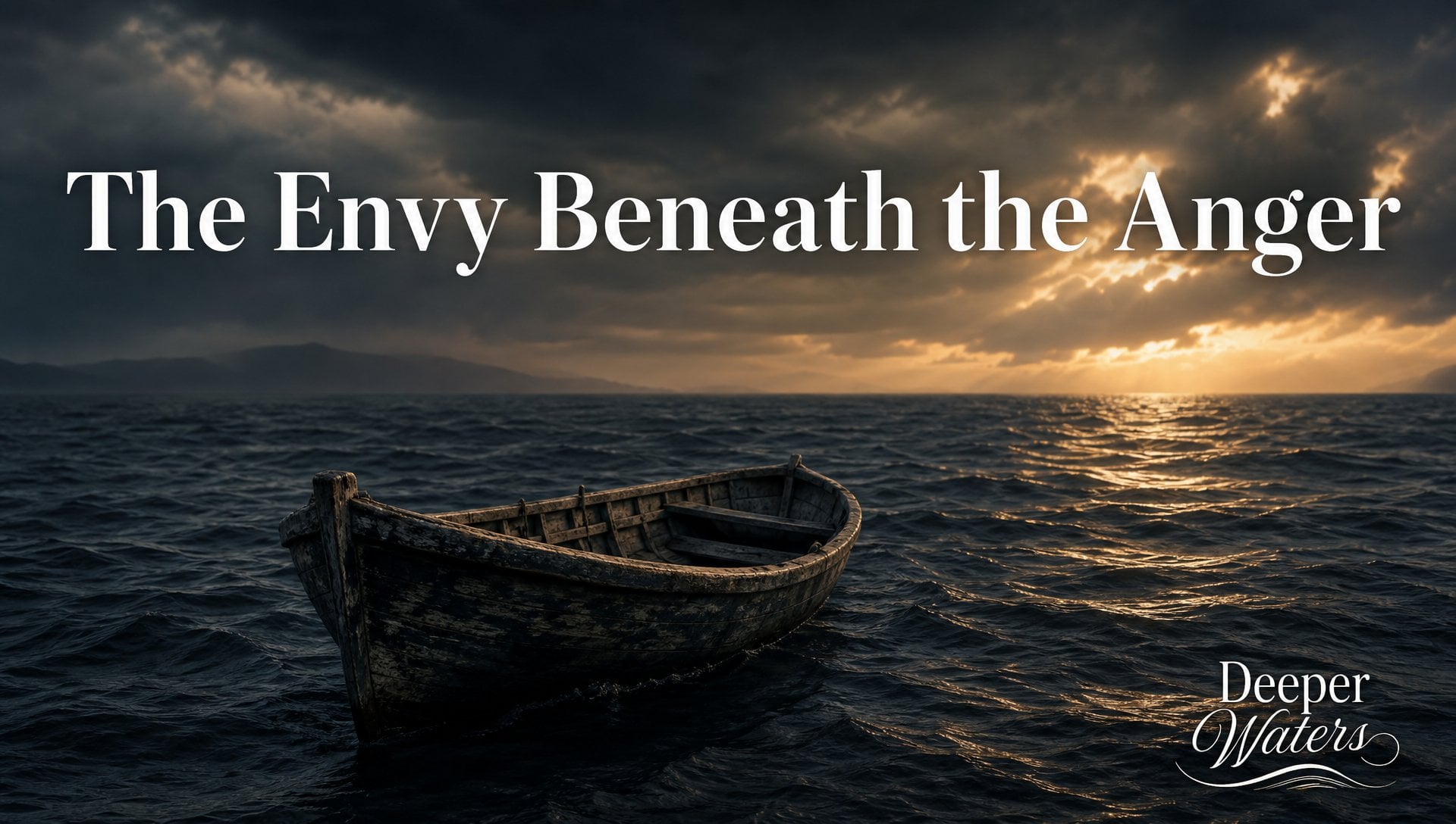 The Envy Beneath the Anger