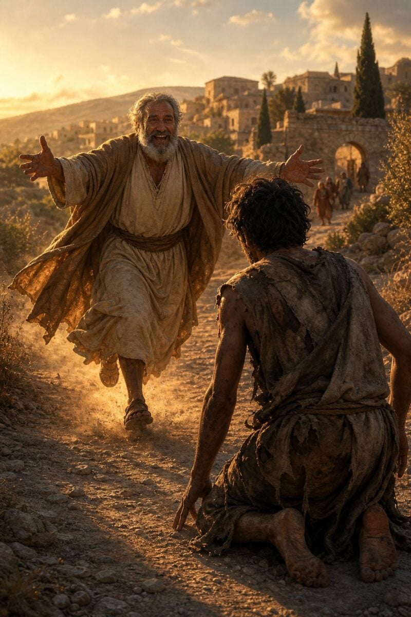 The Father Who Ran