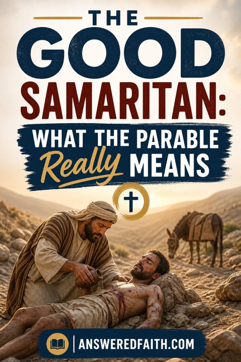 The Good Samaritan What the Parable Really Means