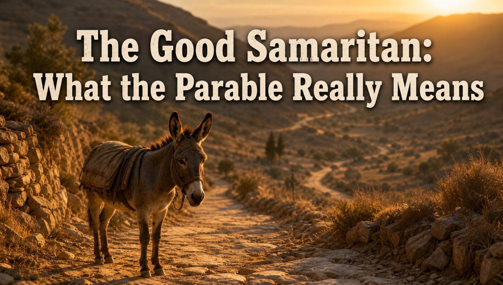 The Good Samaritan
