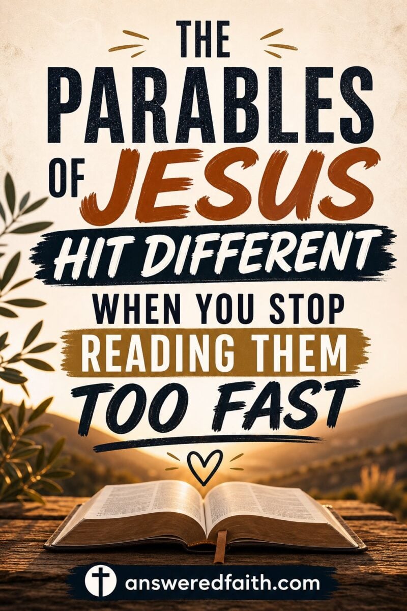 The Parables of Jesus Hit Different When You Stop Reading Them Too Fast