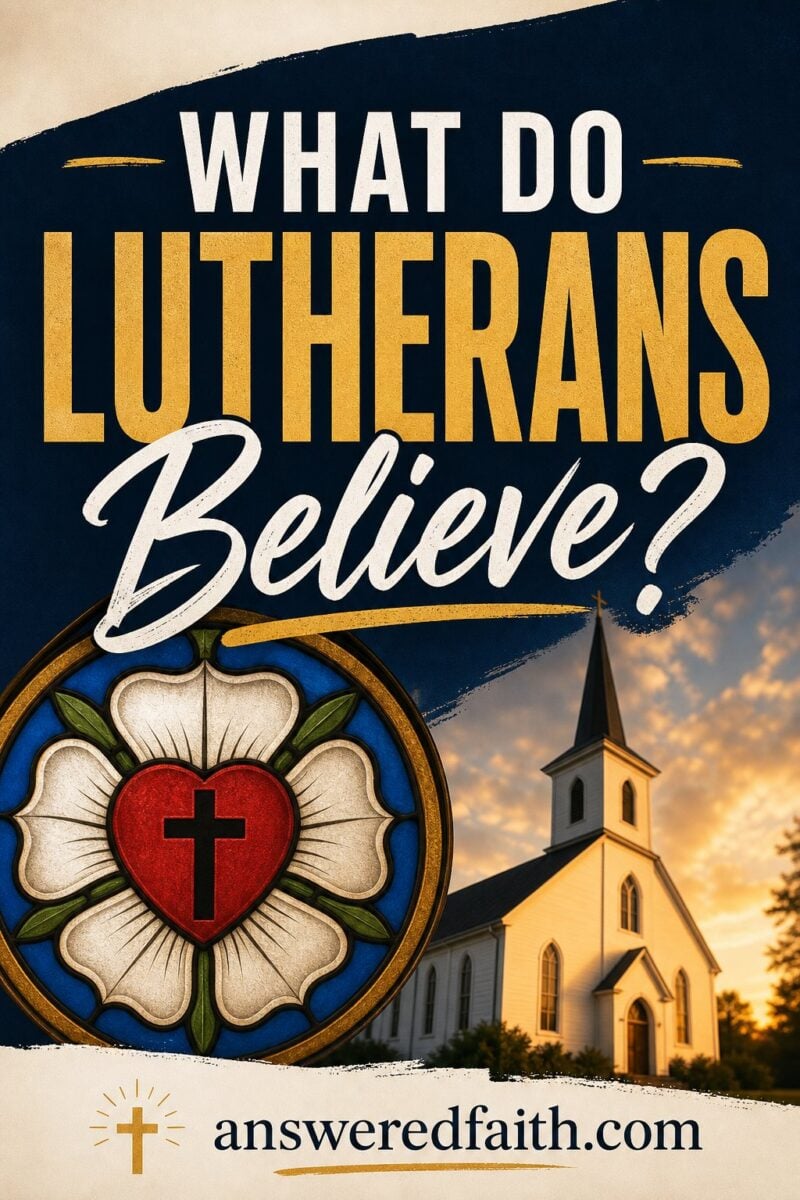 What Do Lutherans Believe