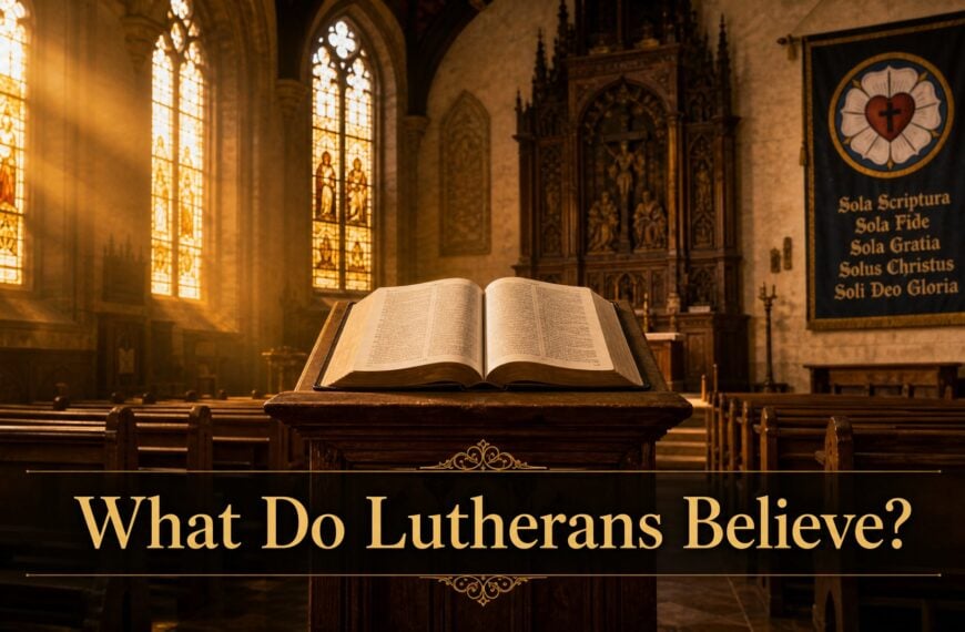 What Do Lutherans Believe