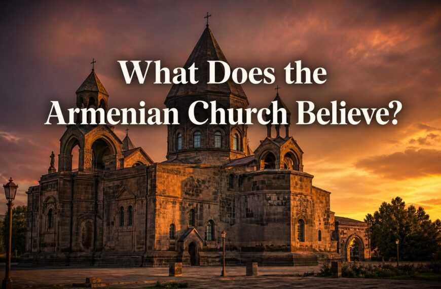 What Does the Armenian Church Believe