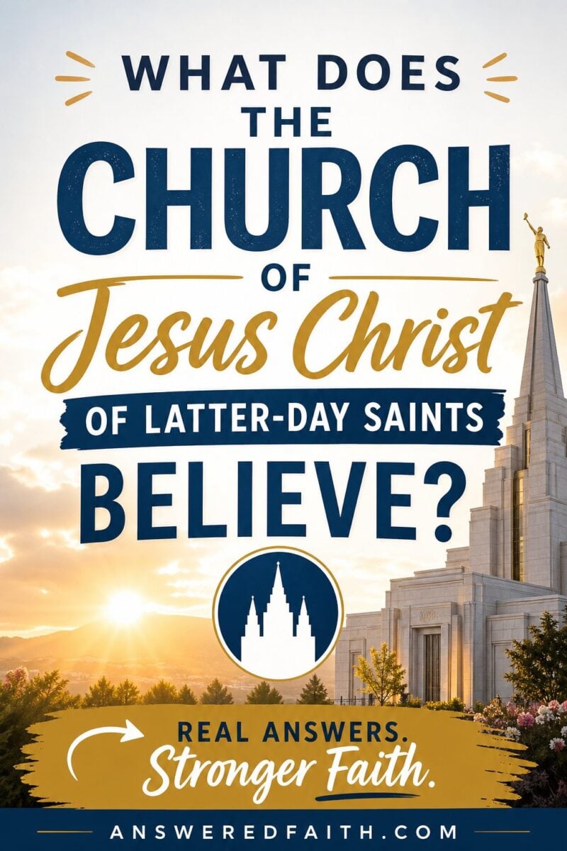 What Does the Church of Jesus Christ of Latter day Saints Believe