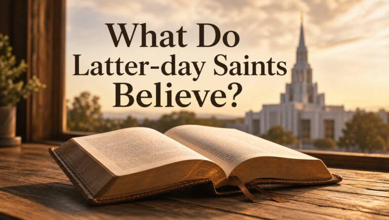 What Does the Church of Jesus Christ of Latter-day Saints Believe?