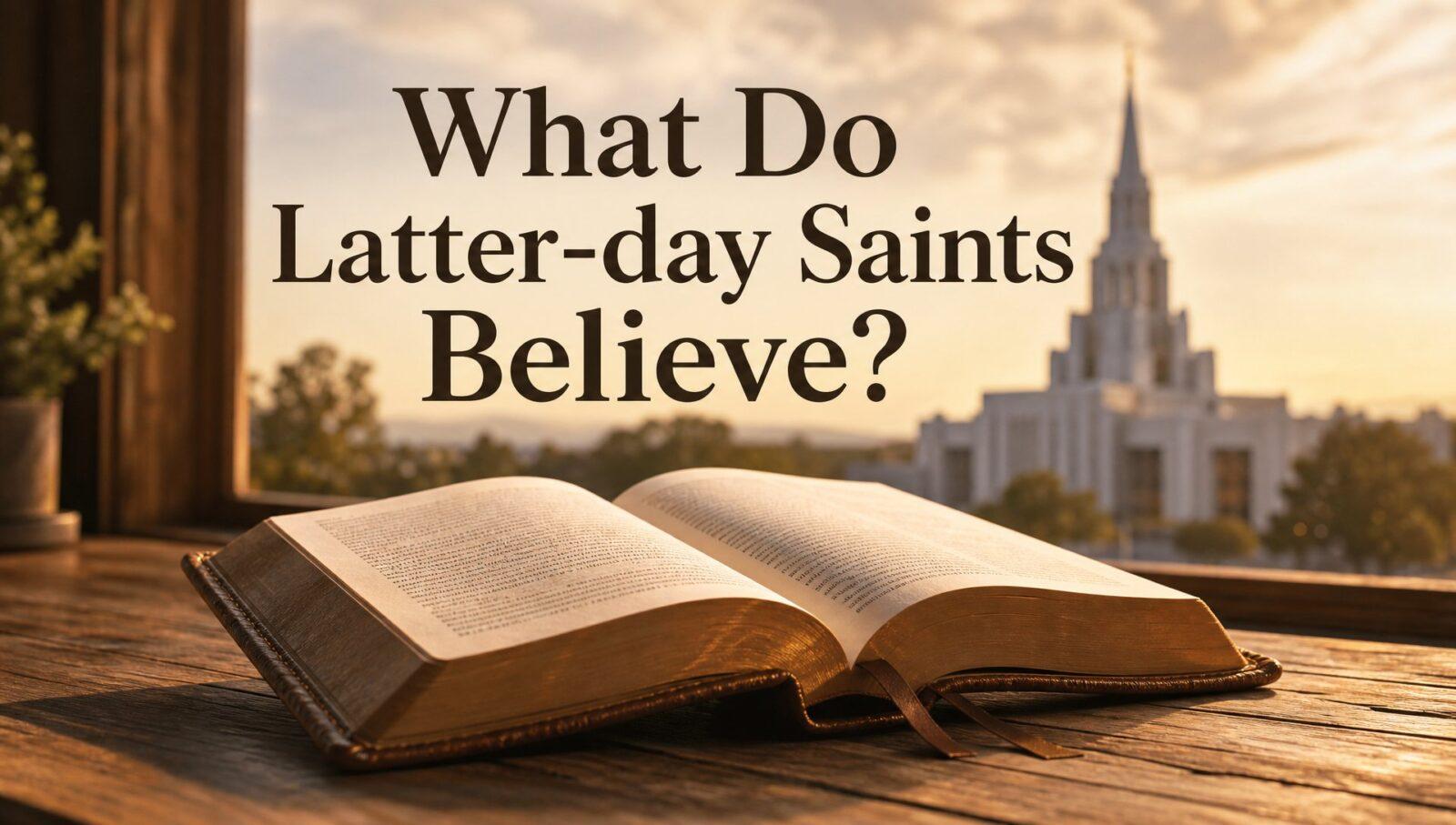 What Does the Church of Jesus Christ of Latter day Saints Believe
