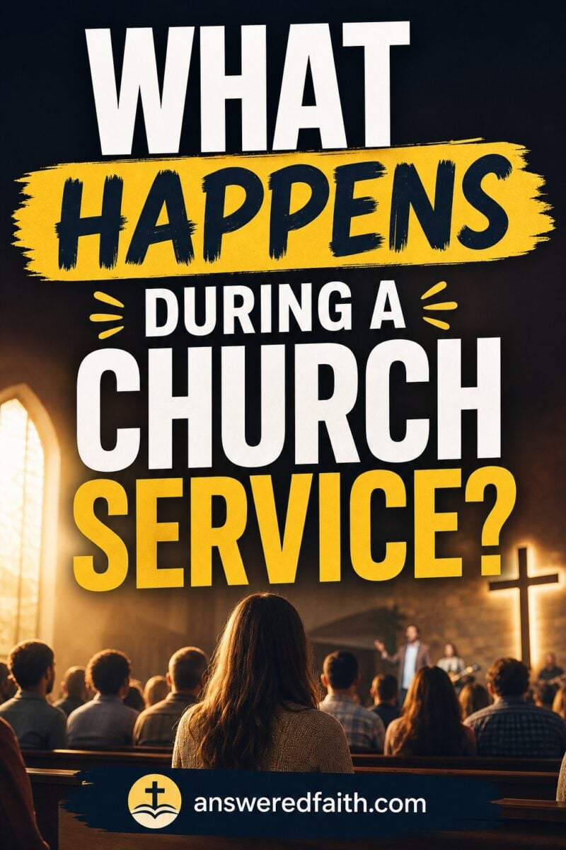 What Happens During a Church Service