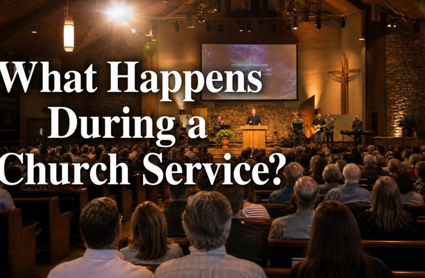 What Happens During a Church Service