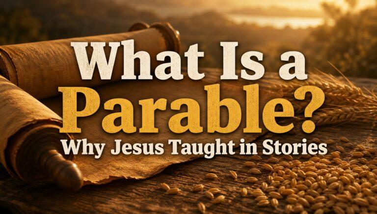 What Is a Parable? Why Jesus Taught in Stories