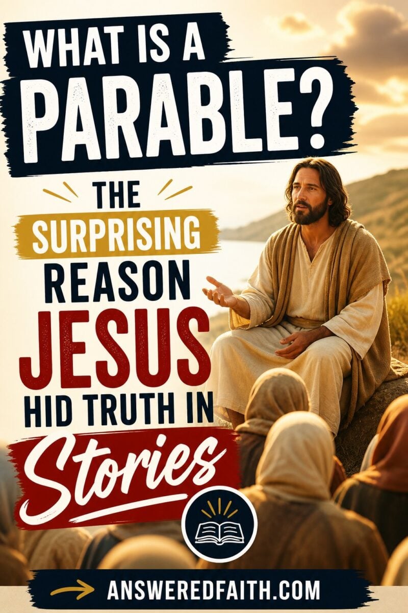 What Is a Parable The Surprising Reason Jesus Hid Truth in Stories