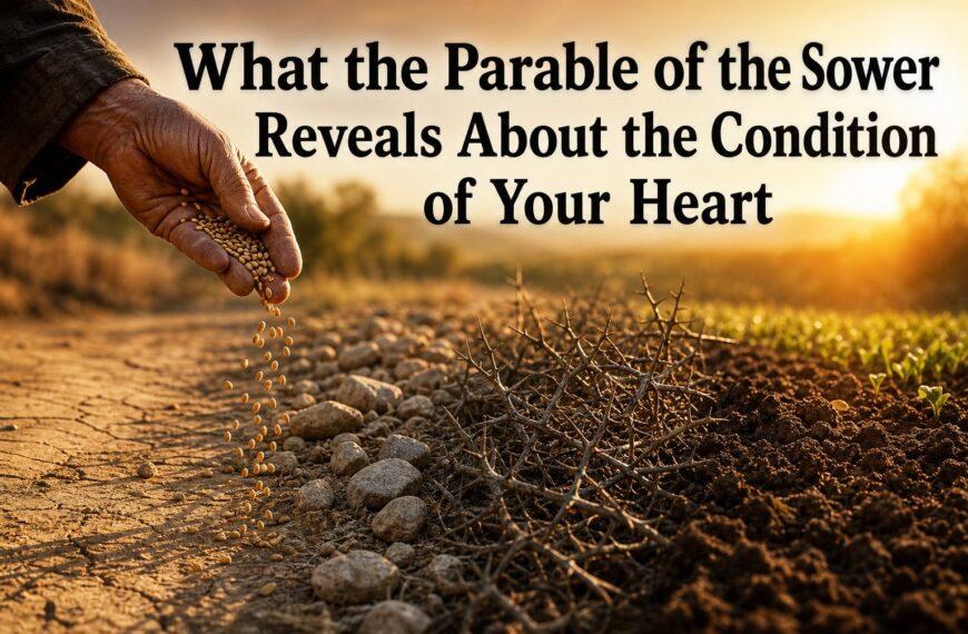 What the Parable of the Sower Reveals About the Condition of Your Heart