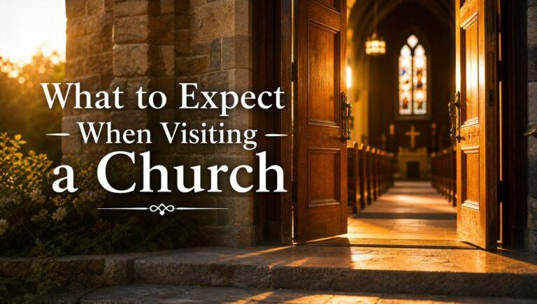 What to Expect When Visiting a Church