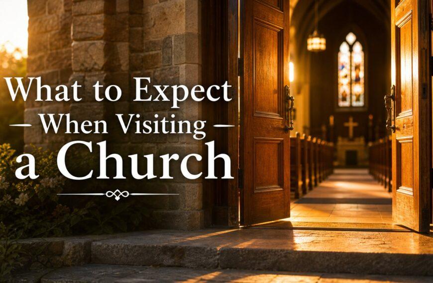 What to Expect When Visiting a Church