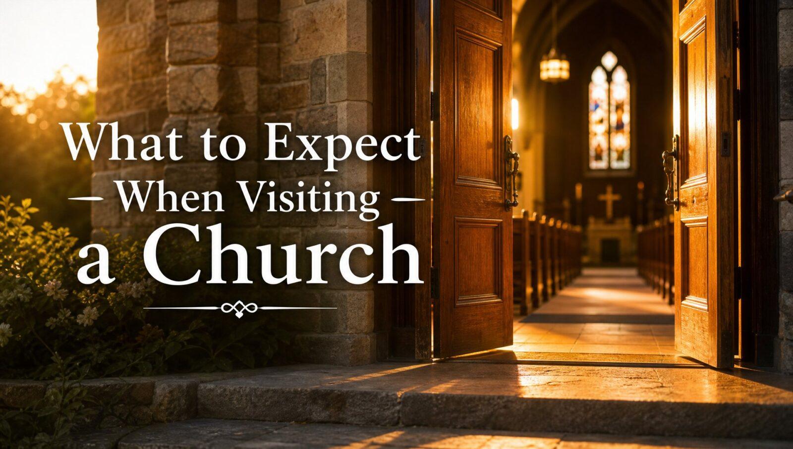 What to Expect When Visiting a Church