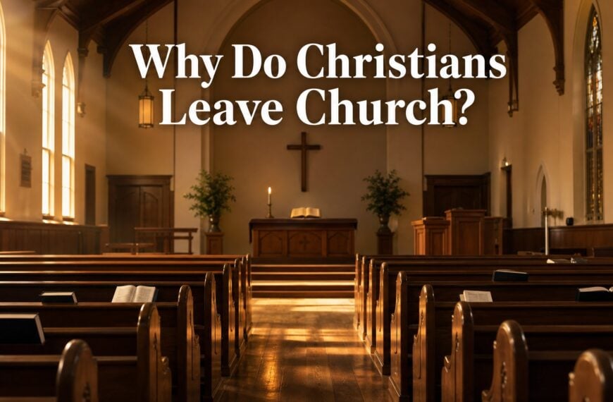 Why Do Christians Leave Church