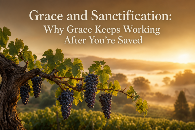 Grace and Sanctification: Why Grace Keeps Working After You're Saved