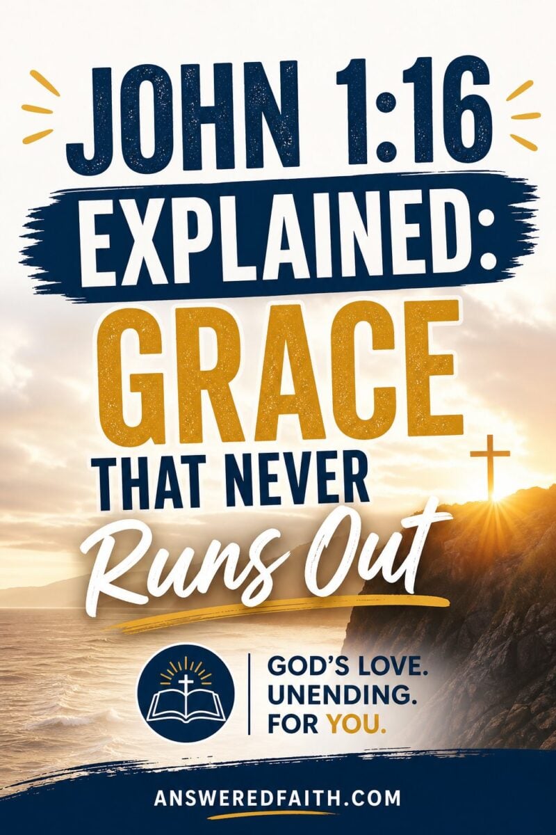 Grace that never runs out