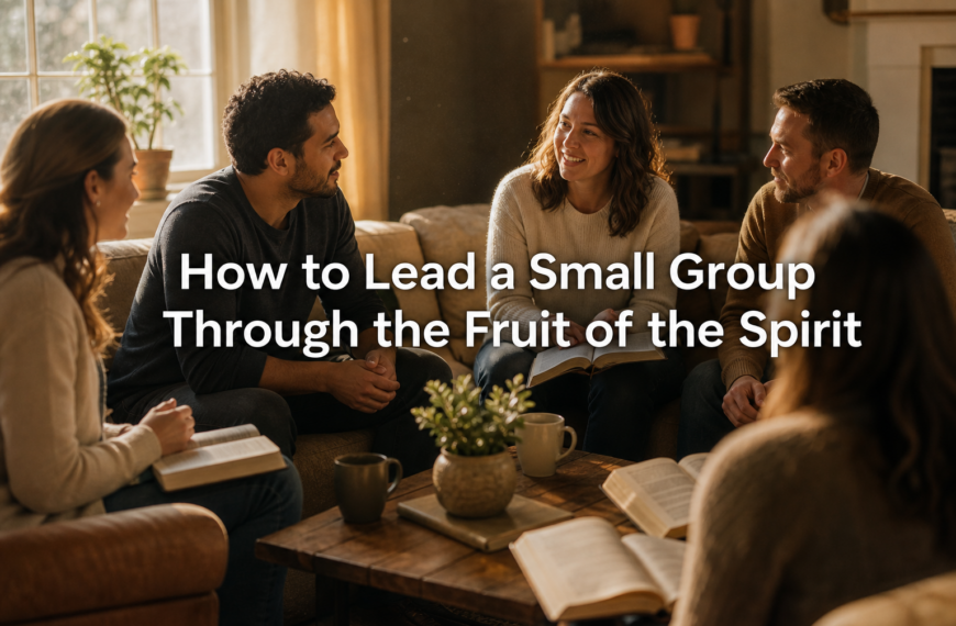 How to Lead a Small Group Through the Fruit of the Spirit