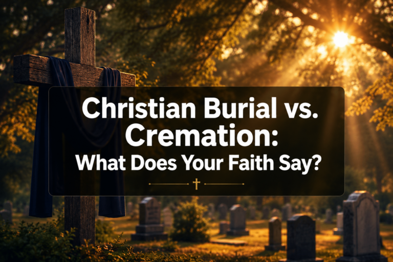 Christian Burial vs. Cremation: What Matters to Believers in June 2026?