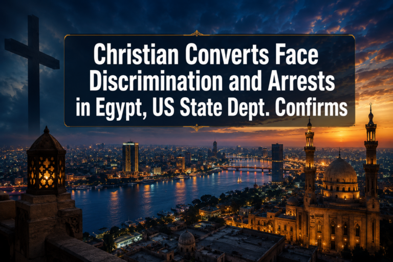 Christian Converts Face Discrimination and Arrests in Egypt, US State Dept. Confirms