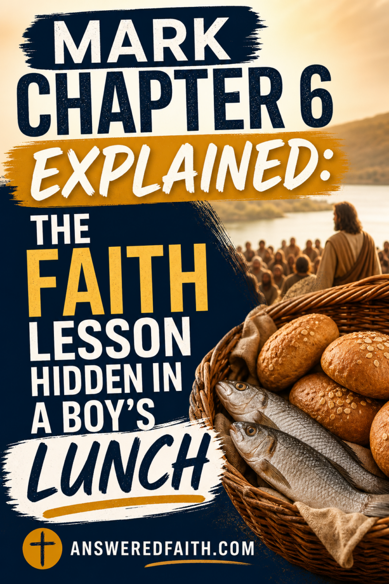 Mark Chapter 6 Explained: The Faith Lesson Hidden in a Boy's Lunch —