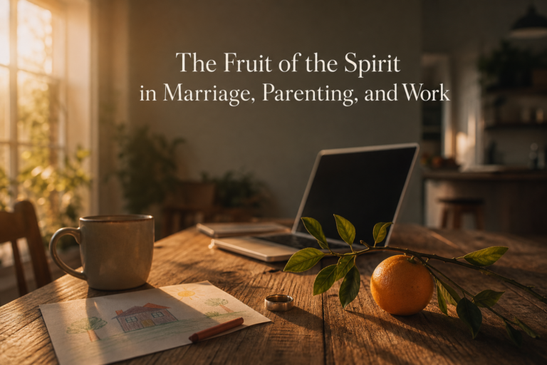 The Fruit of the Spirit in Marriage, Parenting, and Work