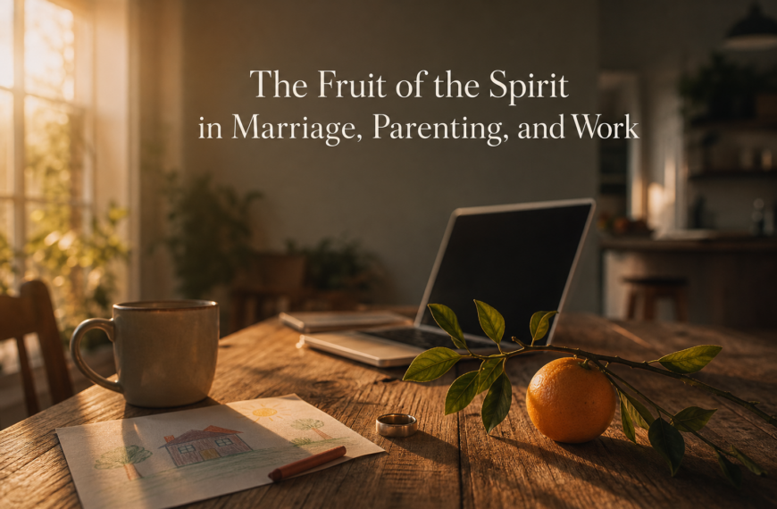 The Fruit of the Spirit in Marriage, Parenting, and Work