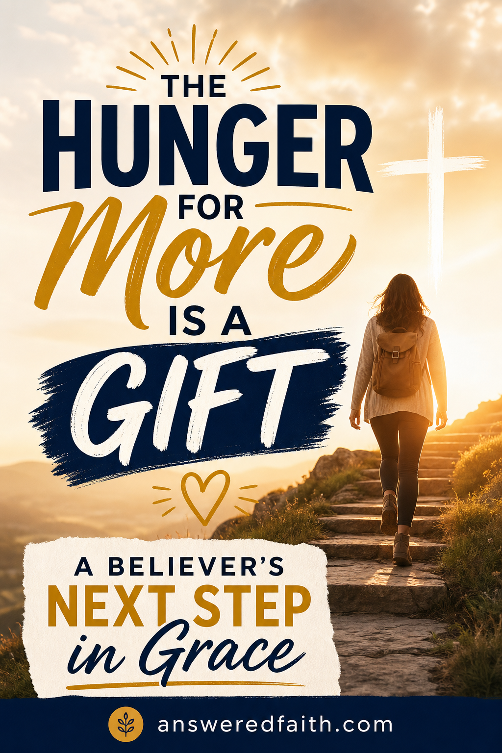 The Hunger for More Is a Gift: A Believer's Next Step in Grace —
