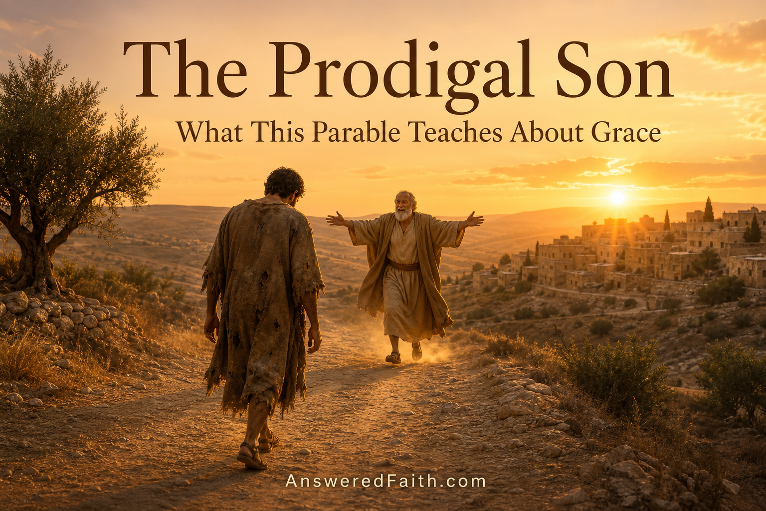 The Prodigal Son: What This Parable Teaches About Grace — a father runs with