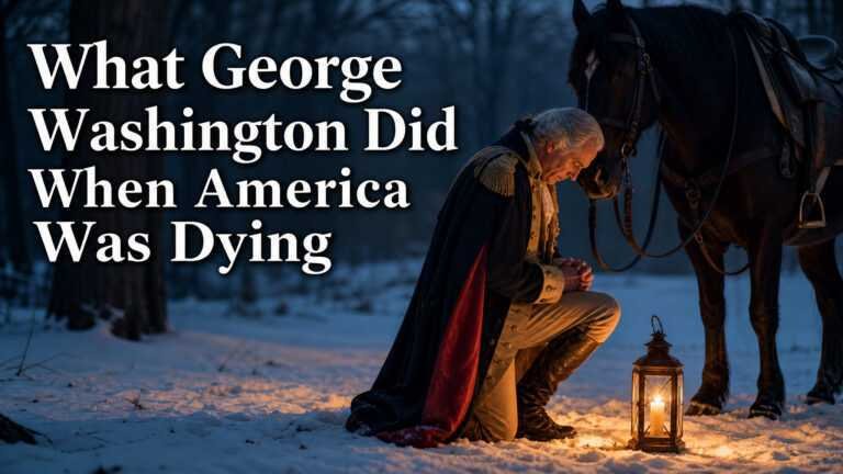 What George Washington Did When America Was Dying