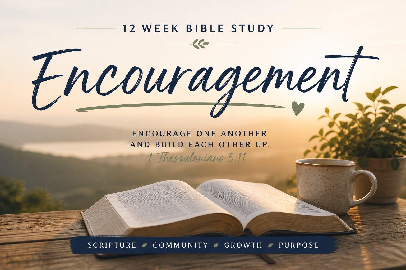 12 Week Bible Study On Encouragement