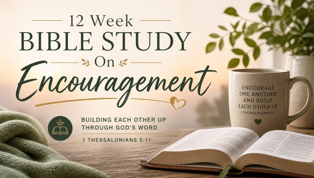 12 Week Bible Study On Encouragement