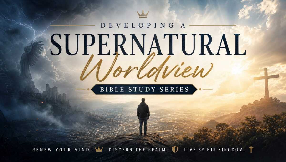 Developing A Supernatural Worldview Bible Study Series
