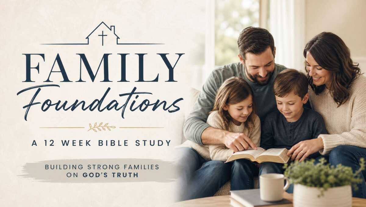 Family Foundations A 12 Week Bible Study